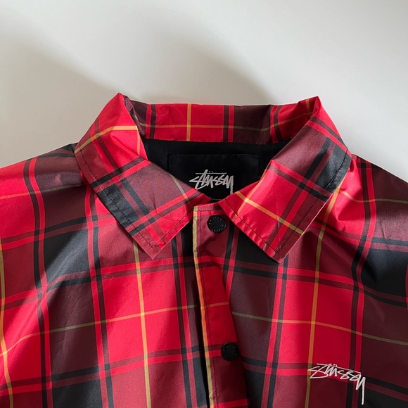 Stussy Cruize Coach Jacket Plaid - Picture 11 of 16